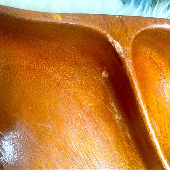 Vintage Monkeypod Serving Dish - Picture 2 of 6